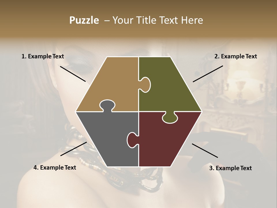 Beautiful Model PowerPoint Template