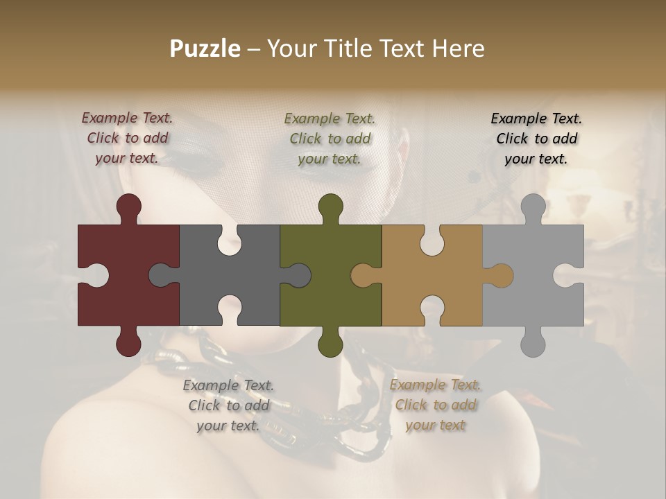 Beautiful Model PowerPoint Template