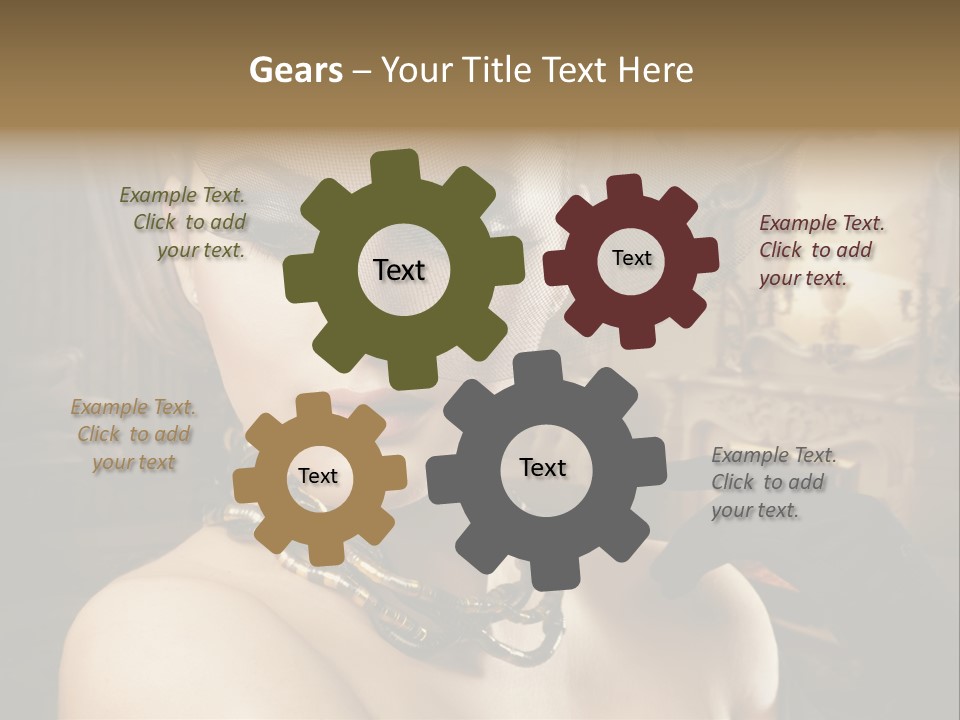 Beautiful Model PowerPoint Template