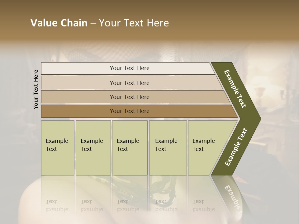 Beautiful Model PowerPoint Template