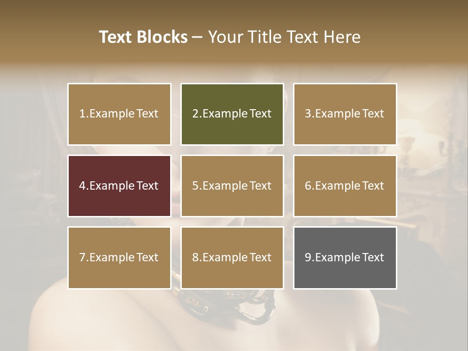 Beautiful Model PowerPoint Template