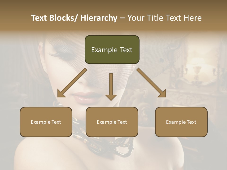 Beautiful Model PowerPoint Template