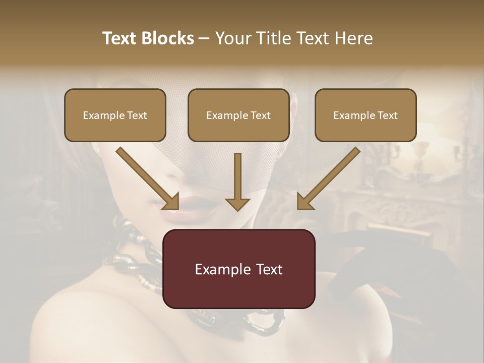 Beautiful Model PowerPoint Template