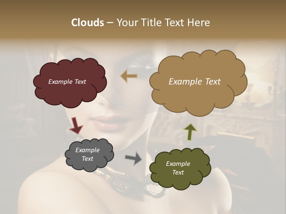 Beautiful Model PowerPoint Template