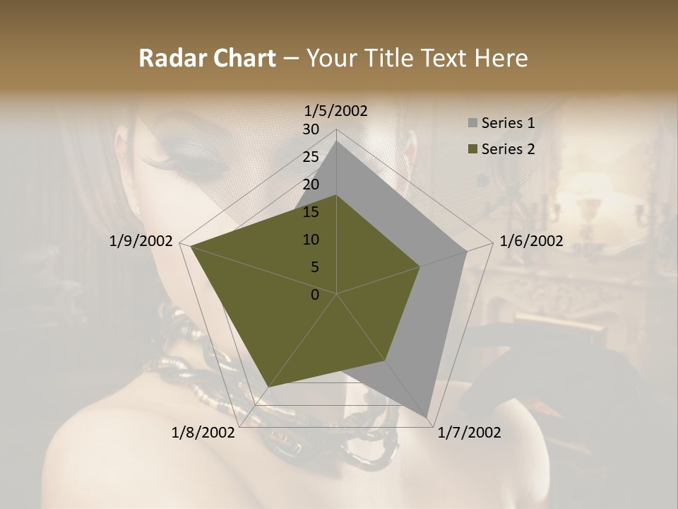 Beautiful Model PowerPoint Template