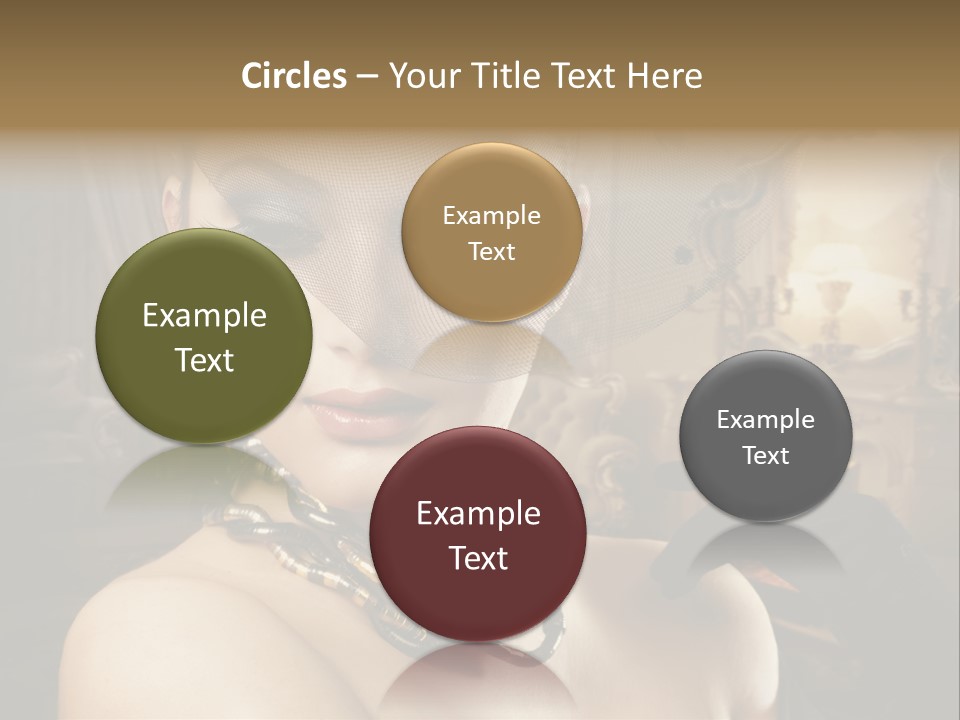 Beautiful Model PowerPoint Template