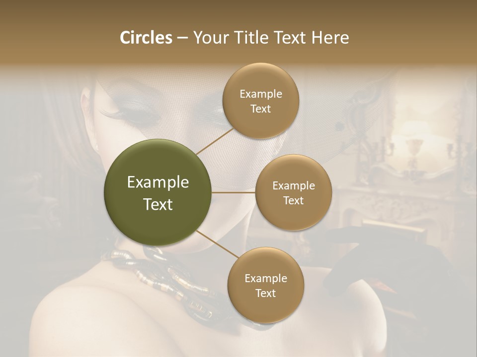 Beautiful Model PowerPoint Template