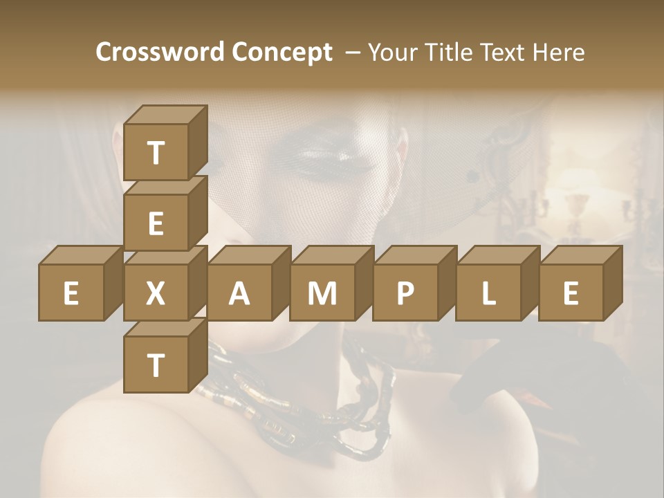 Beautiful Model PowerPoint Template