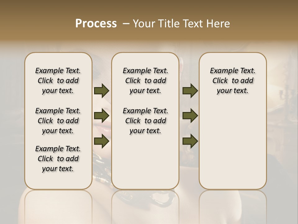 Beautiful Model PowerPoint Template