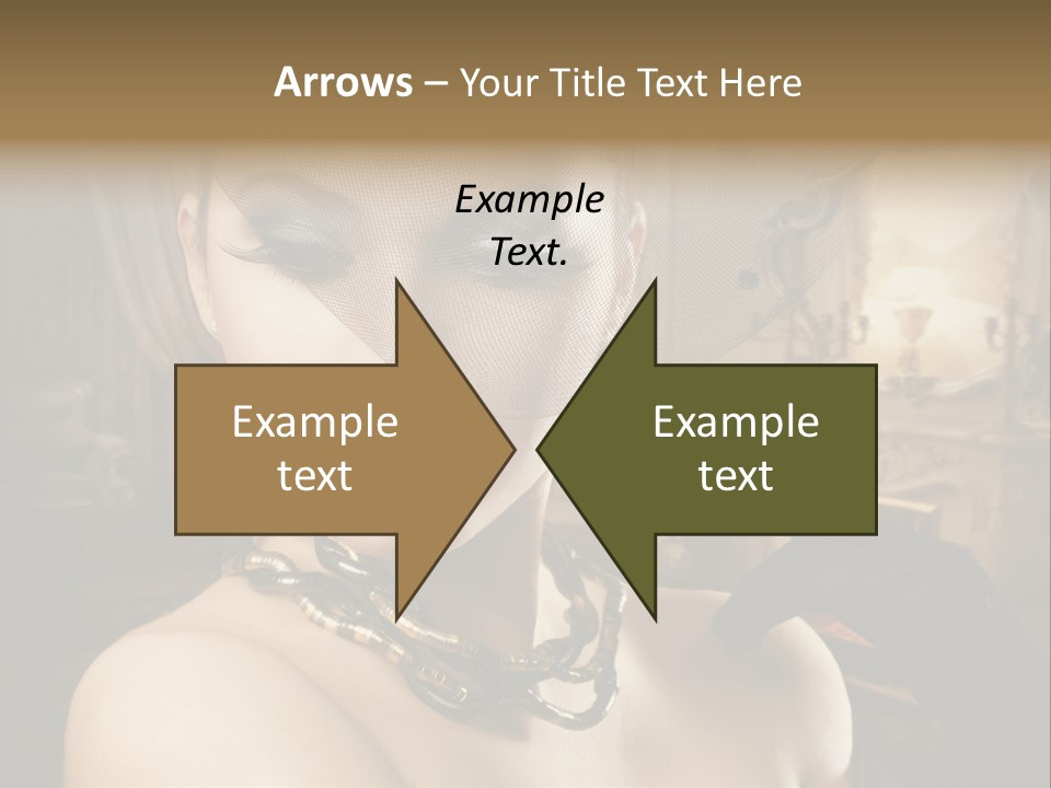 Beautiful Model PowerPoint Template