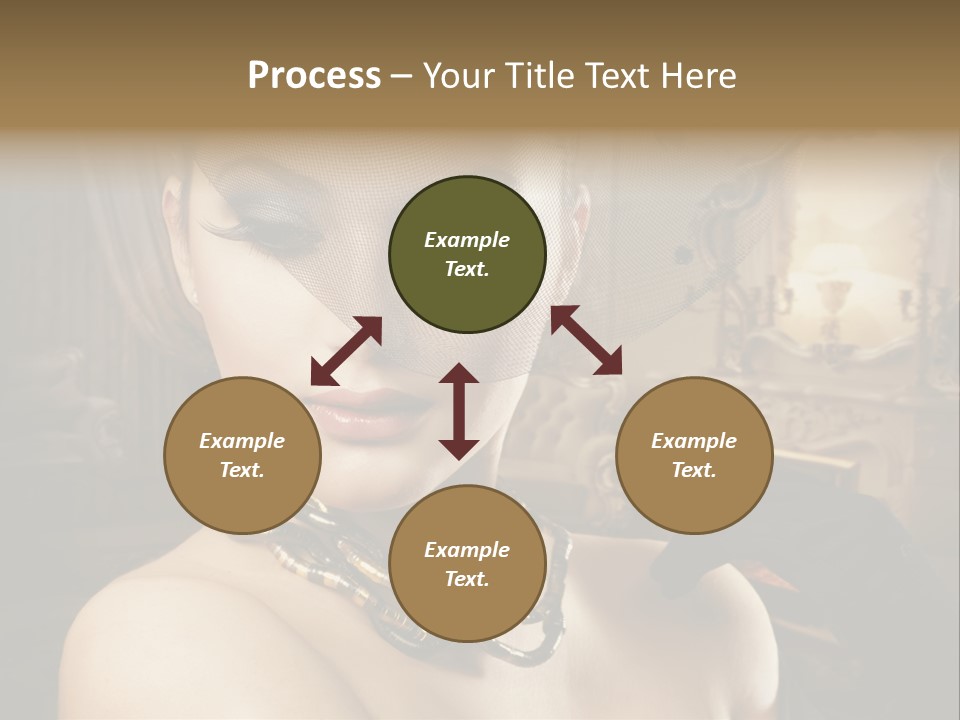 Beautiful Model PowerPoint Template