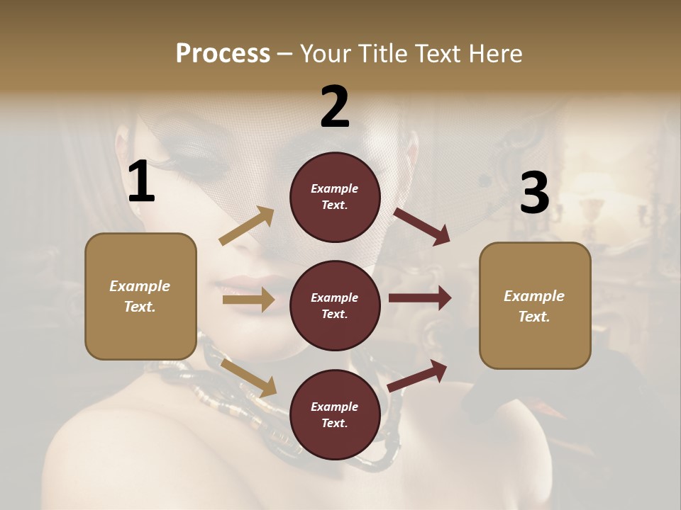 Beautiful Model PowerPoint Template