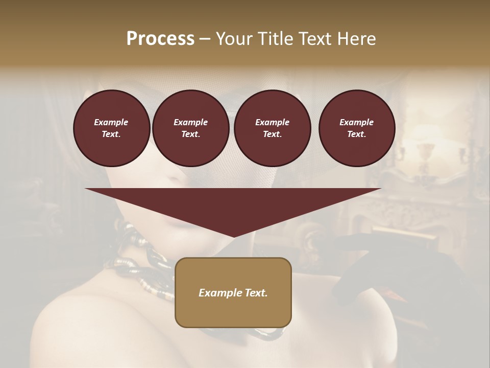 Beautiful Model PowerPoint Template