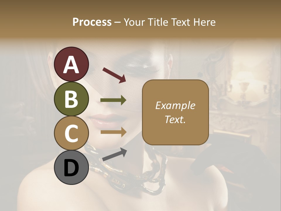 Beautiful Model PowerPoint Template