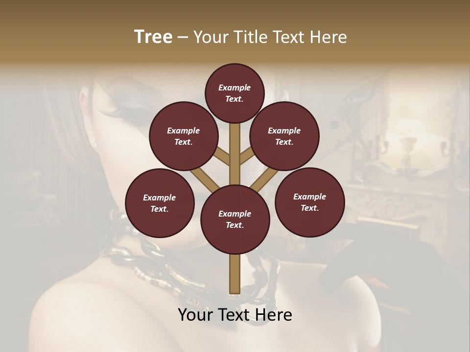 Beautiful Model PowerPoint Template