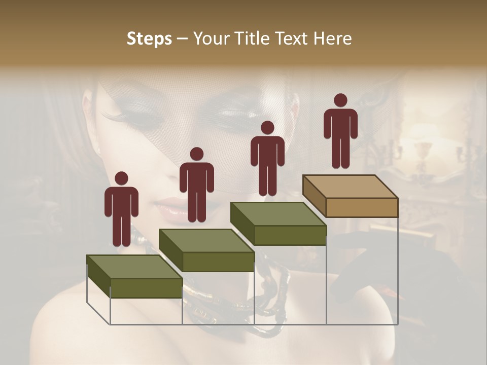 Beautiful Model PowerPoint Template