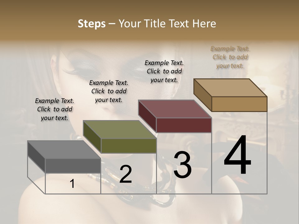 Beautiful Model PowerPoint Template