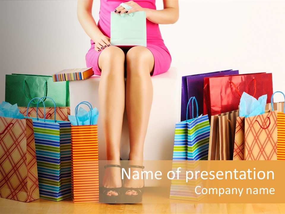 Retail Therapy PowerPoint Template