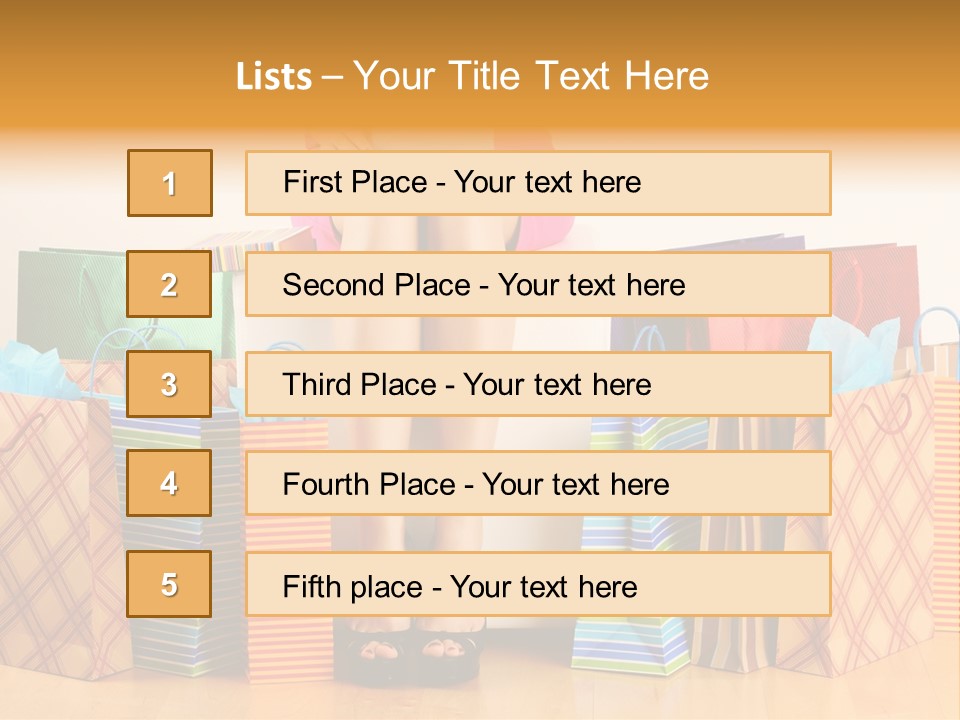 Retail Therapy PowerPoint Template