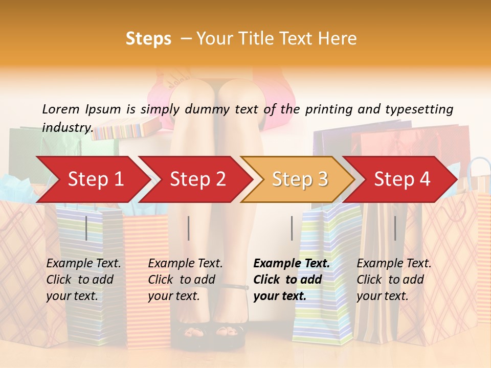 Retail Therapy PowerPoint Template