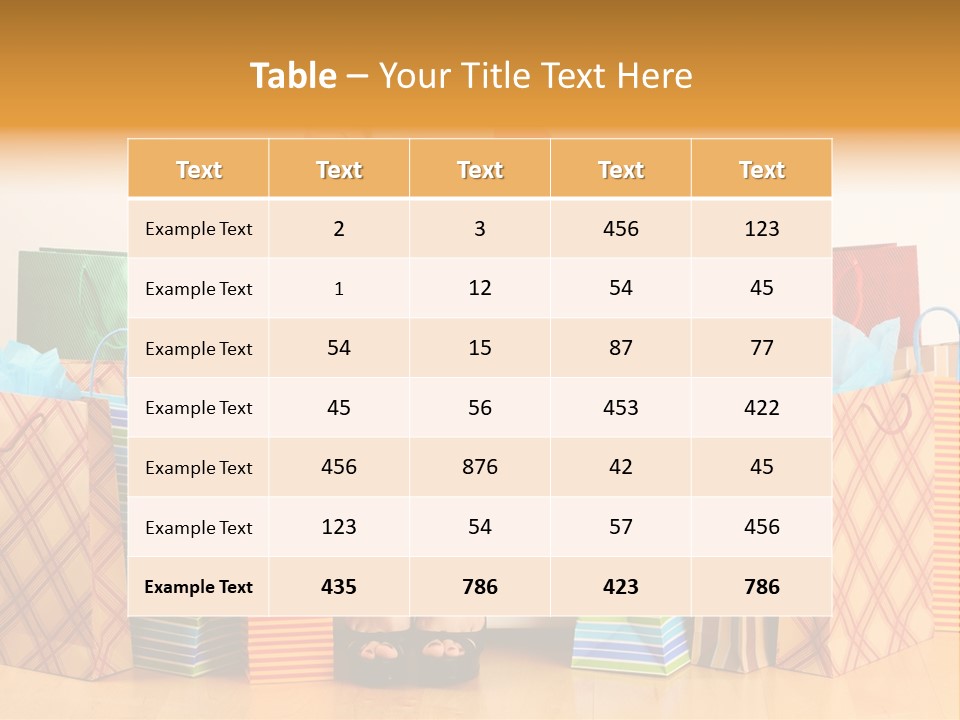 Retail Therapy PowerPoint Template