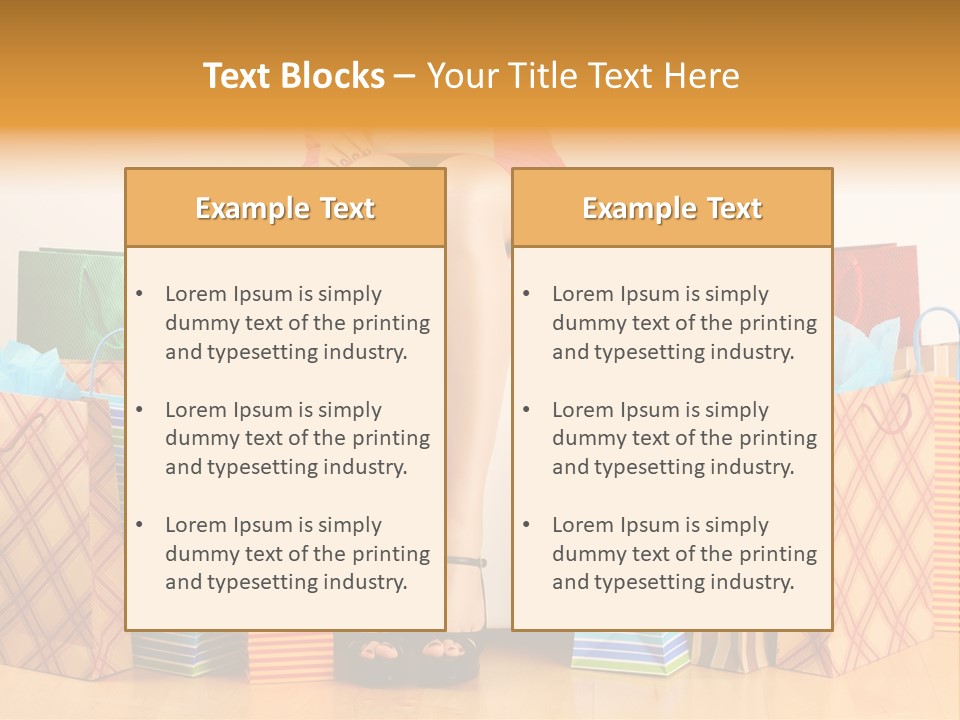 Retail Therapy PowerPoint Template