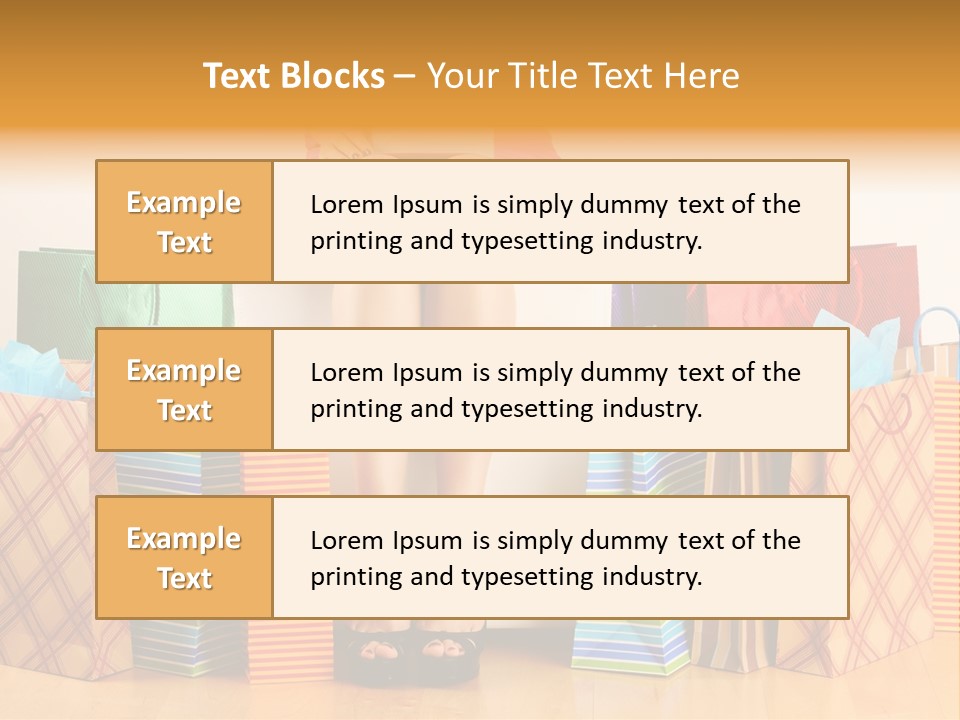 Retail Therapy PowerPoint Template