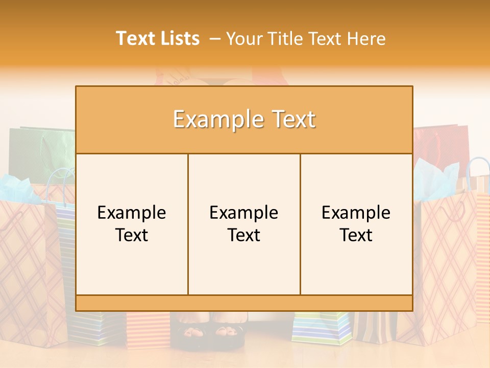 Retail Therapy PowerPoint Template