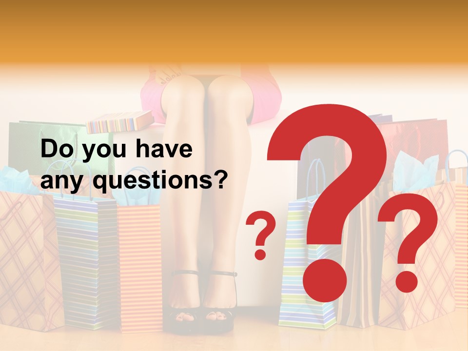 Retail Therapy PowerPoint Template