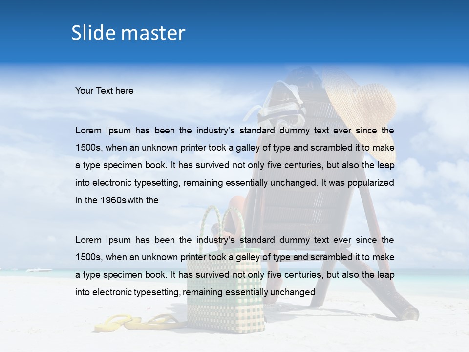 Going On Holiday PowerPoint Template