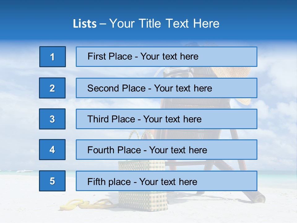 Going On Holiday PowerPoint Template