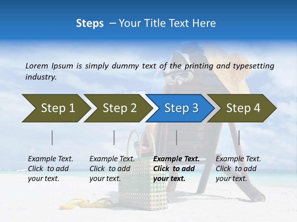 Going On Holiday PowerPoint Template