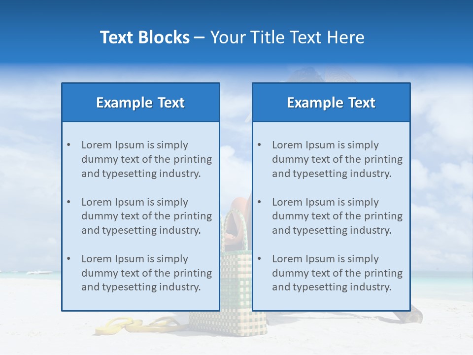 Going On Holiday PowerPoint Template