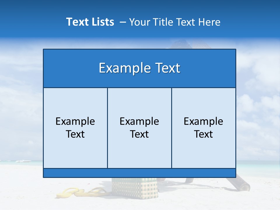 Going On Holiday PowerPoint Template