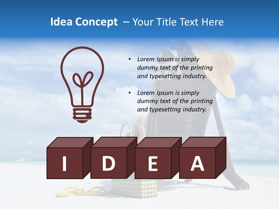 Going On Holiday PowerPoint Template