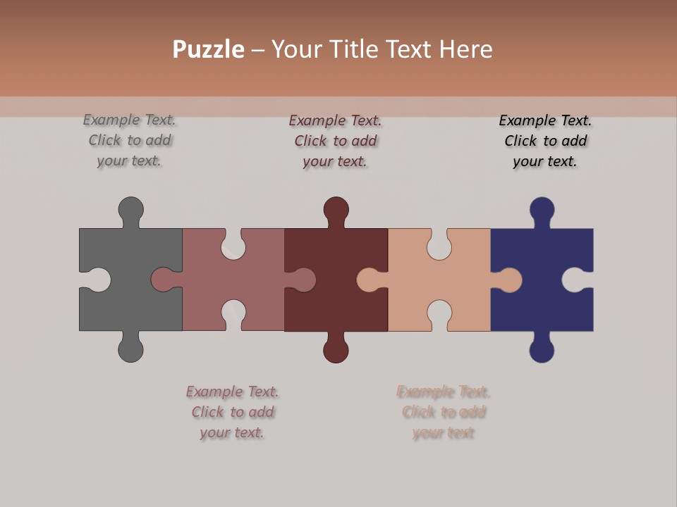 Dark Look Guy PowerPoint Template