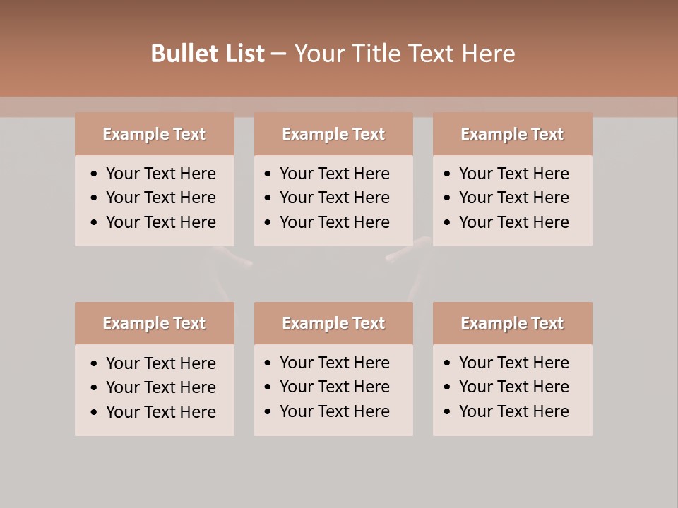 Dark Look Guy PowerPoint Template