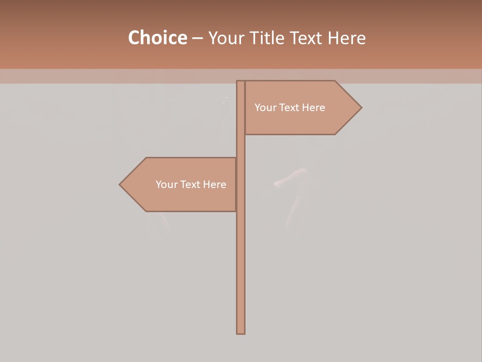 Dark Look Guy PowerPoint Template