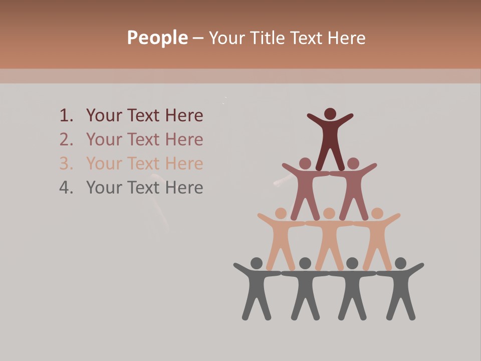 Dark Look Guy PowerPoint Template