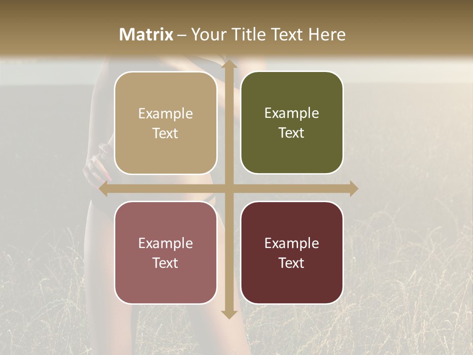 Front Babe Bludgeon PowerPoint Template