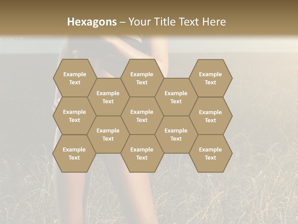 Front Babe Bludgeon PowerPoint Template