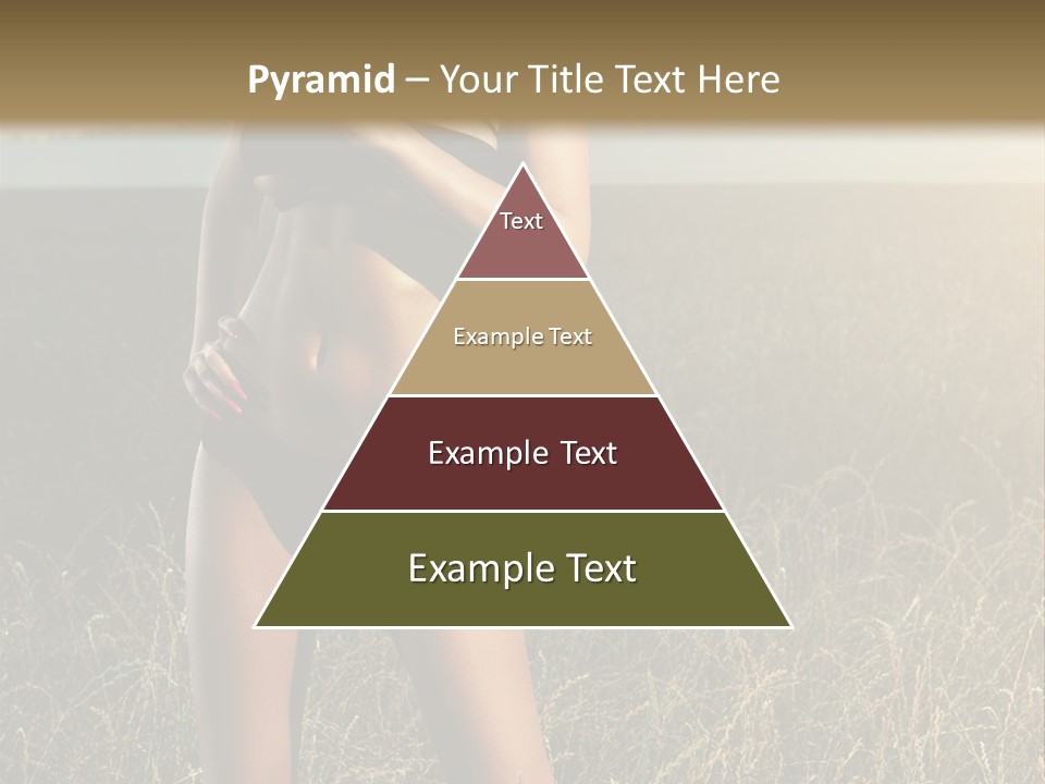 Front Babe Bludgeon PowerPoint Template