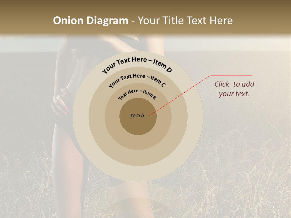 Front Babe Bludgeon PowerPoint Template