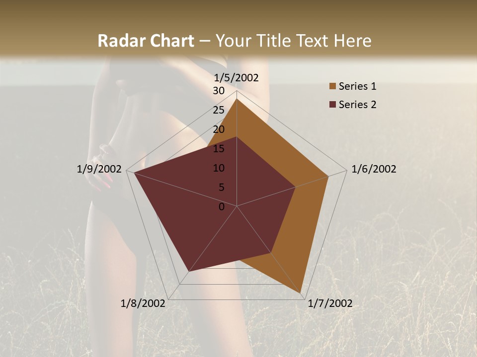 Front Babe Bludgeon PowerPoint Template