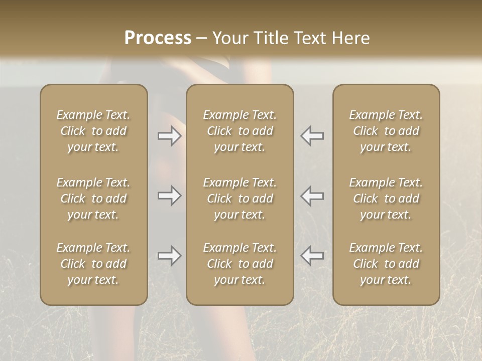 Front Babe Bludgeon PowerPoint Template