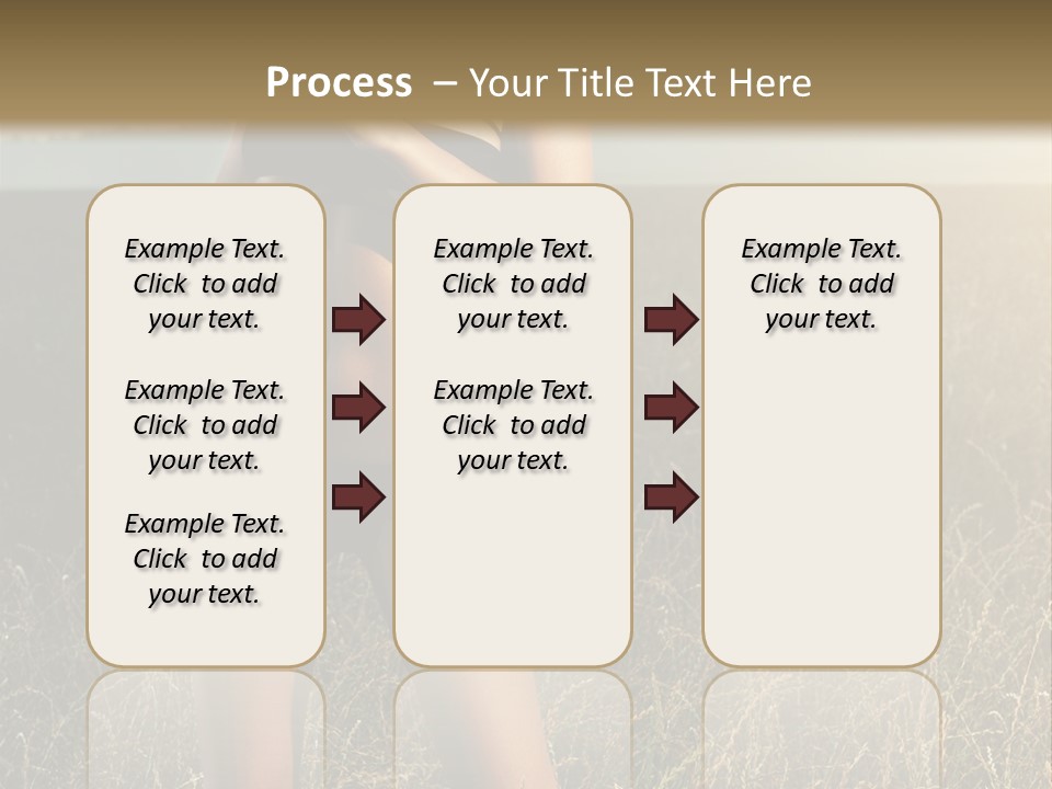 Front Babe Bludgeon PowerPoint Template