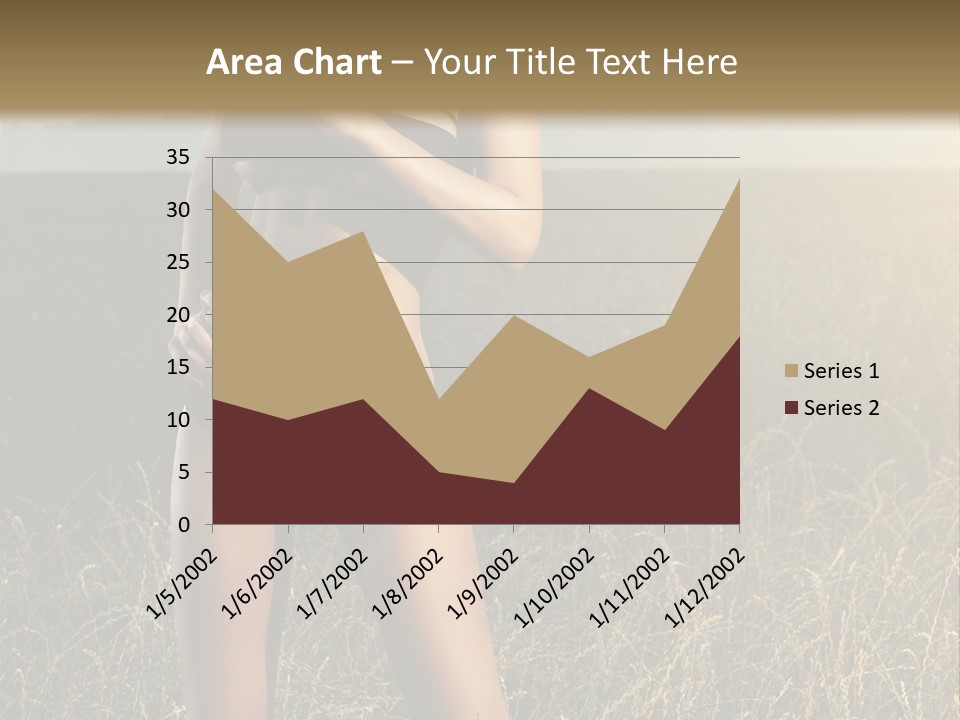 Front Babe Bludgeon PowerPoint Template