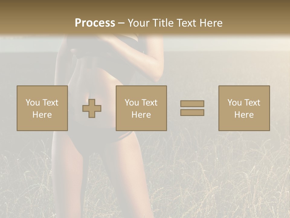 Front Babe Bludgeon PowerPoint Template