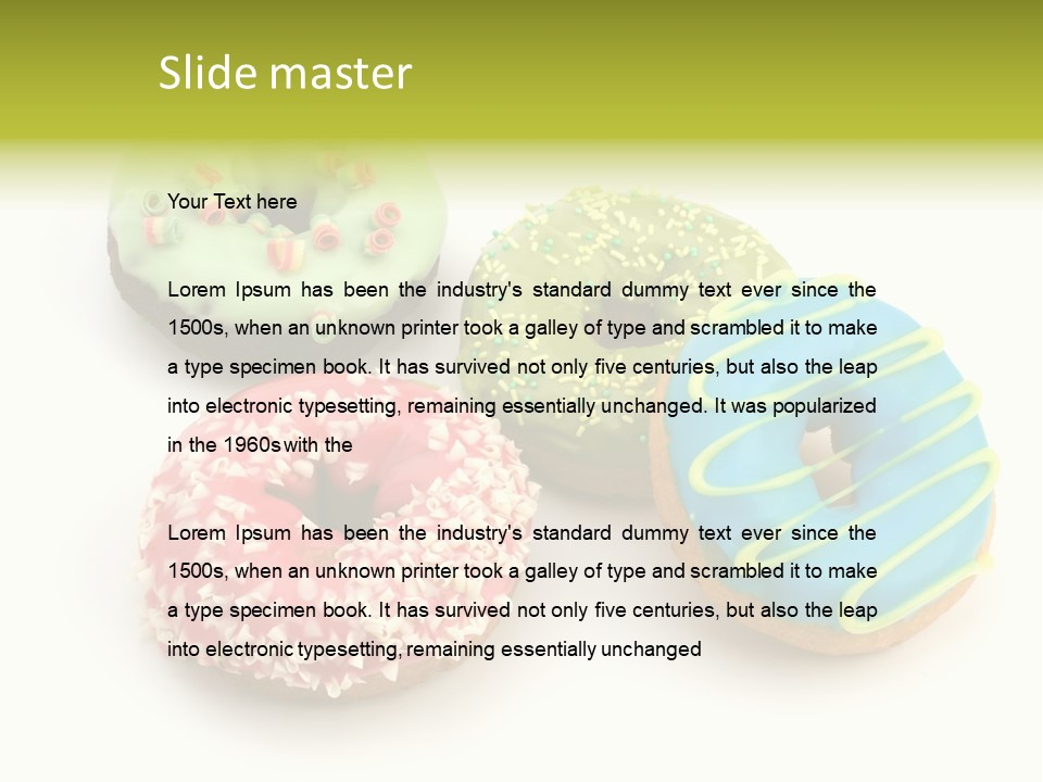 Donuts PowerPoint Template