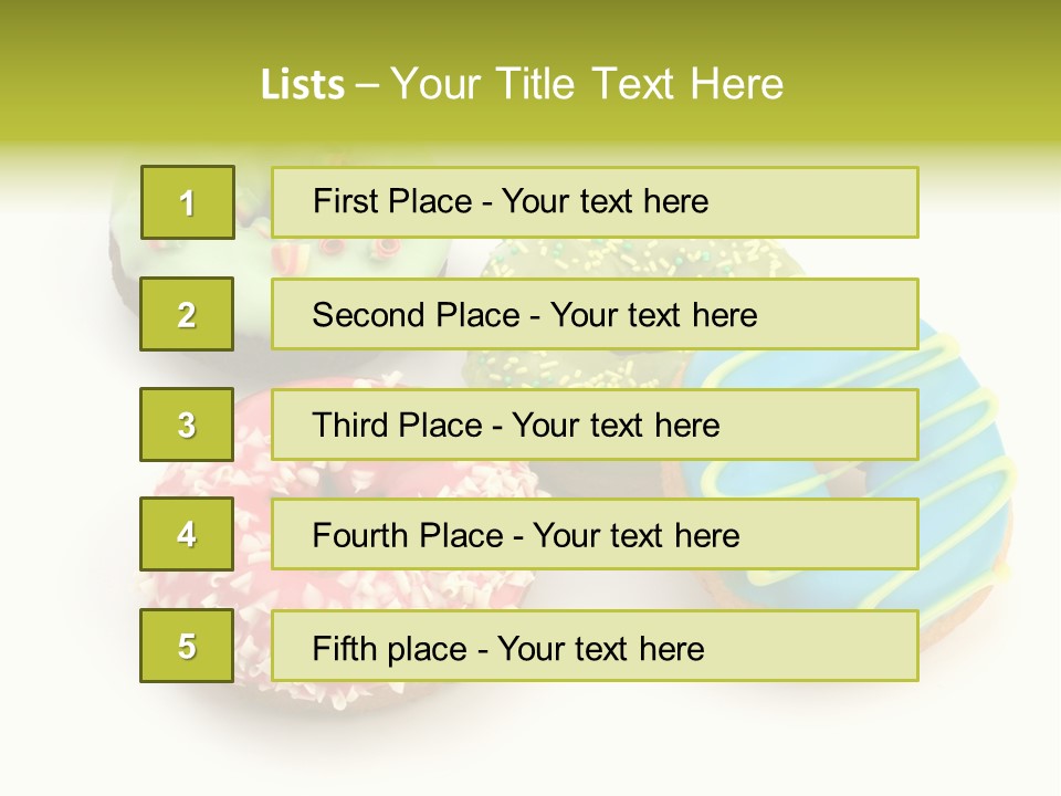 Donuts PowerPoint Template